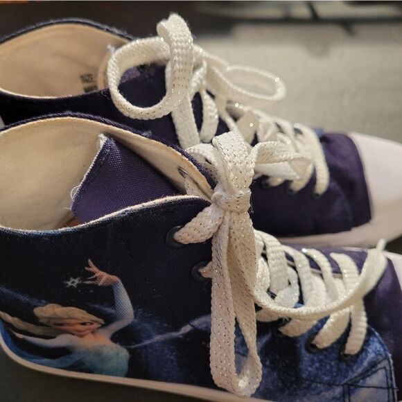 FROZEN HIGH TOPS  FROZEN KIDS SNEAKERS - Picture 8 of 16